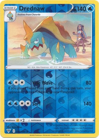 Drednaw 39/185 Reverse Holo | Vivid Voltage | Pokemon Card