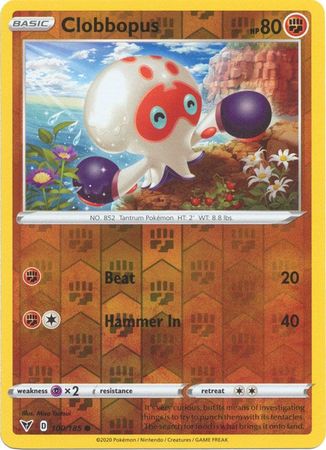 Buy Clobbopus | Vivid Voltage | Pokemon Card Australia Brickheads Collectables Buy Clobbopus | Vivid Voltage | Pokemon Card Australia Brickheads Collectables