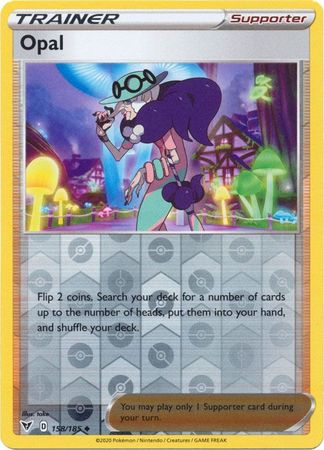 opal pokemon card price Trading Game 197/185 : Rare Rainbow Card : SWSH-04 Vivid Voltage Placeholder Image Provided Opal 197/185 Vivid Voltage NM
