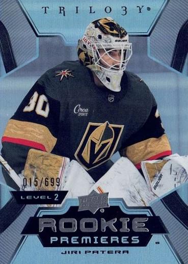 Jiri Patera #168 Vegas Golden Knights | 2023-24 Upper Deck Trilogy | NHL Trading Card