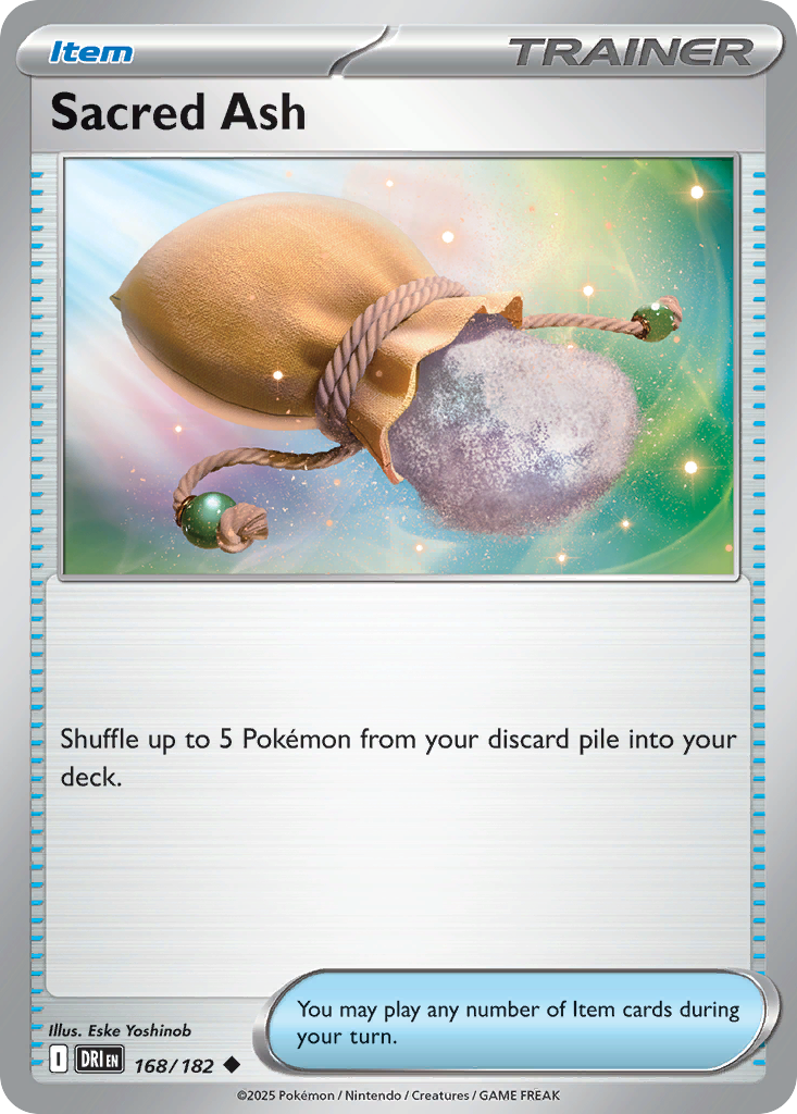 Sacred Ash 168/182 Uncommon | Destined Rivals | Pokemon Card