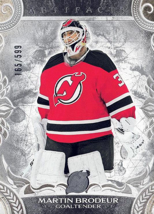 Martin Brodeur #169 New Jersey Devils | 2024-25 Upper Deck Artifacts | NHL Trading Card