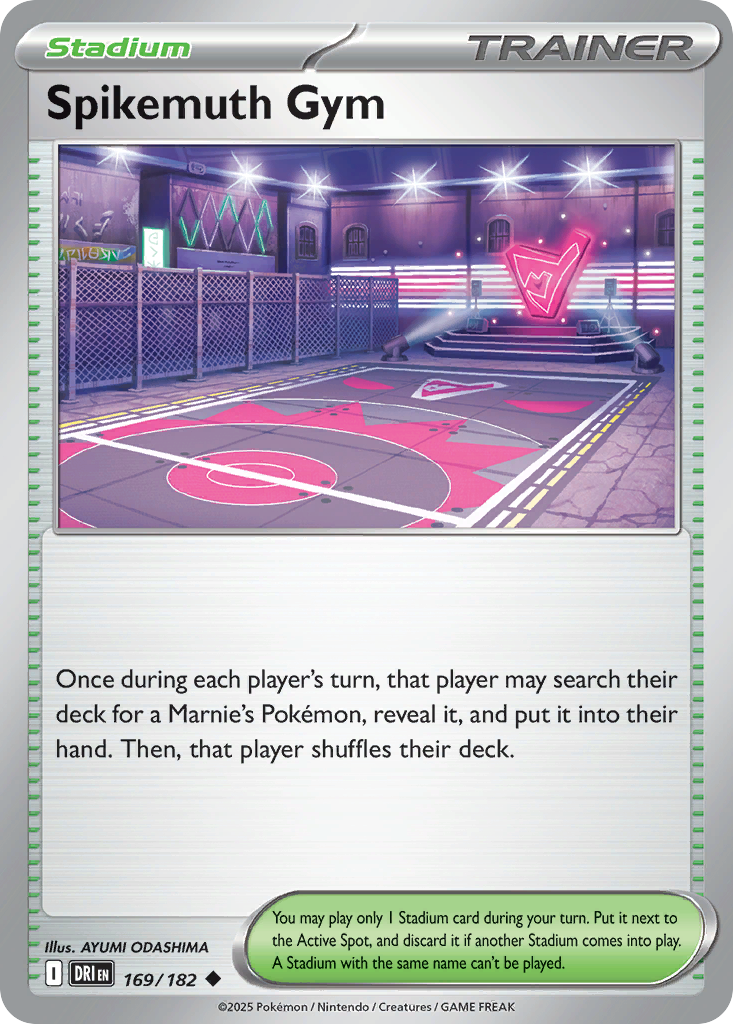 Spikemuth Gym 169/182 Uncommon | Destined Rivals | Pokemon Card