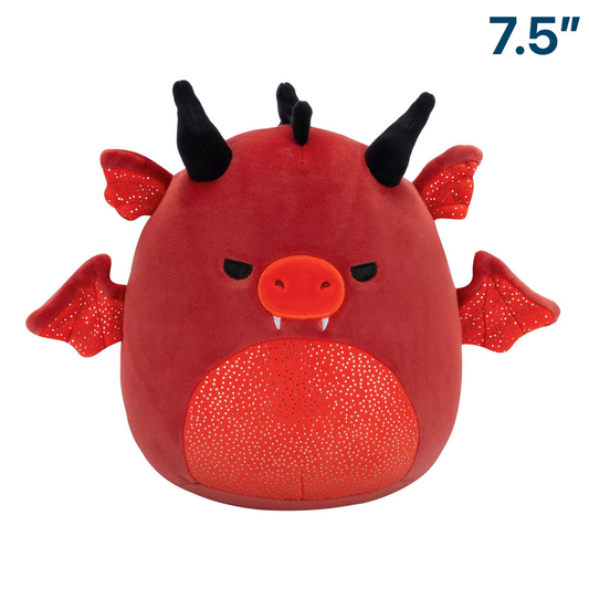 Salami the Red Dragon ~ 7.5" Squishmallow Plush