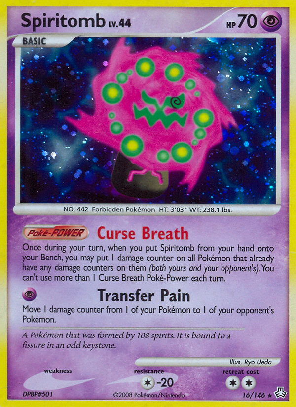 Spiritomb 16/146 Rare Holo | Legends Awakened | Pokemon Card