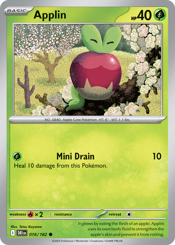 Buy Applin Common | Destined Rivals | Pokemon Card Australia