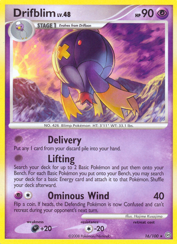 Drifblim 16/100 Rare | Stormfront | Pokemon Card