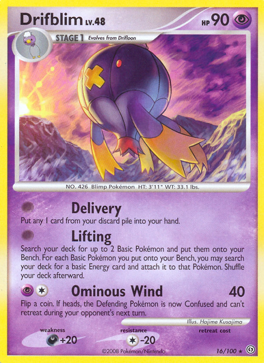 Drifblim 16/100 Rare | Stormfront | Pokemon Card