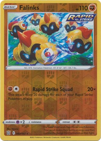 Falinks 83/163 Reverse Holo | Battle Styles | Pokemon Card