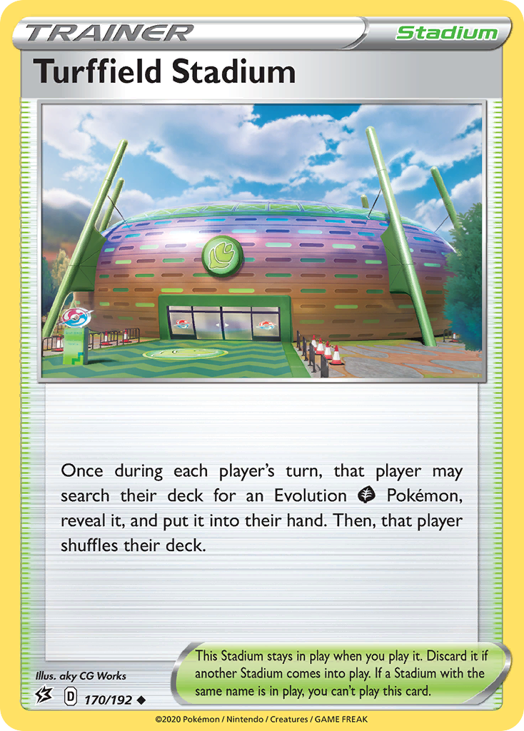 Turffield Stadium 170/192 Uncommon | Rebel Clash | Pokemon Card