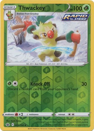 Buy Thwackey | Chilling Reign | Pokemon Card Australia Brickheads Collectables Buy Thwackey | Chilling Reign | Pokemon Card Australia Brickheads Collectables