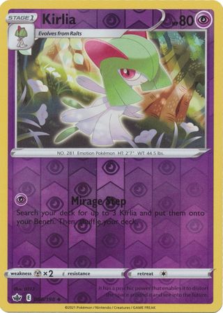 Kirlia 60/198 Reverse Holo | Chilling Reign | Pokemon Card