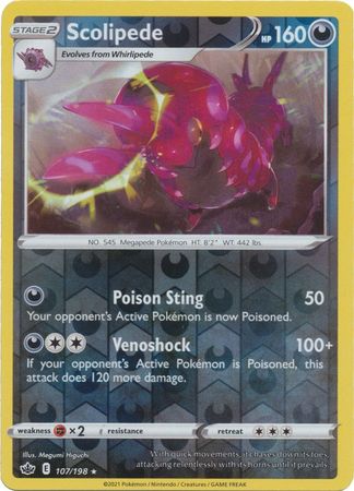 pokemon scolipede card Buy Scolipede Rare | Chilling Reign