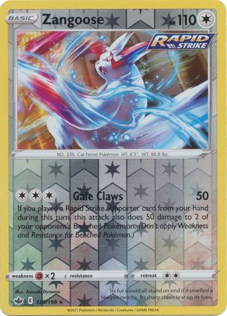 Buy Zangoose Rare | Chilling Reign