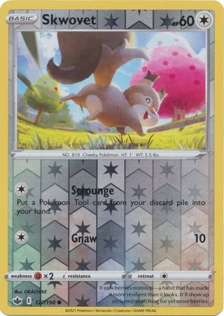 skwovet pokemon card value Buy Skwovet Common | Chilling Reign
