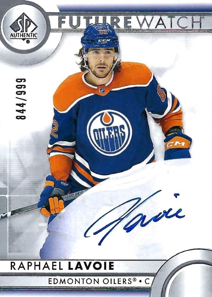 Raphael Lavoie #171 Edmonton Oilers | 2023-24 SP Authentic | NHL Trading Card
