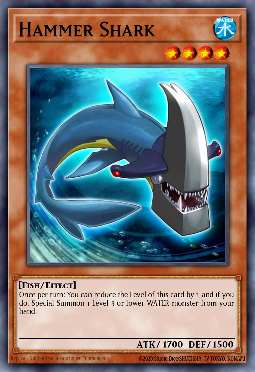 yugioh zexal shark cards Hammer Shark - GAOV-EN008 Rare