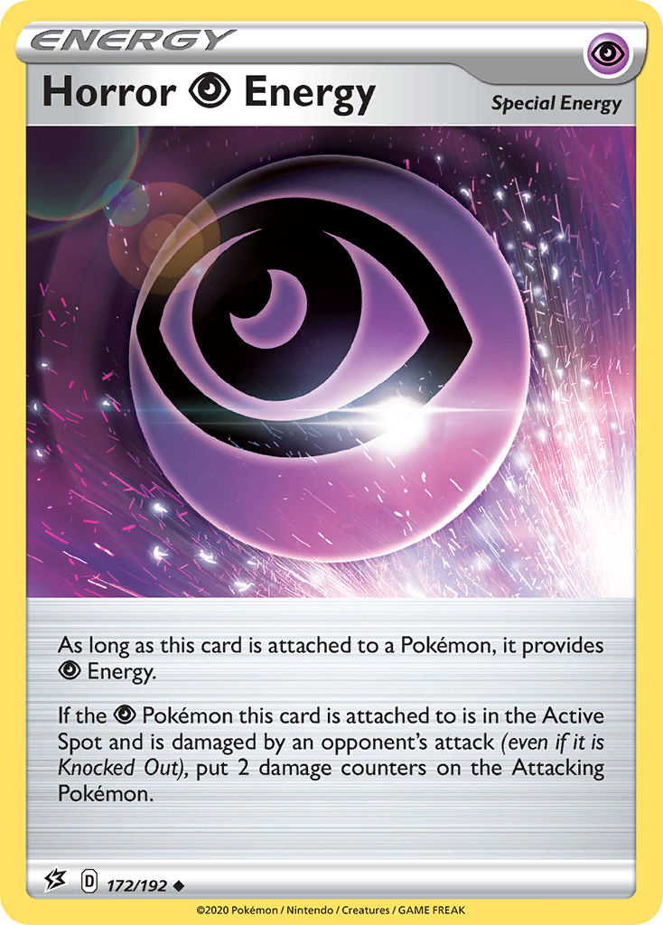 Horror Psychic Energy 172/192 Uncommon | Rebel Clash | Pokemon Card
