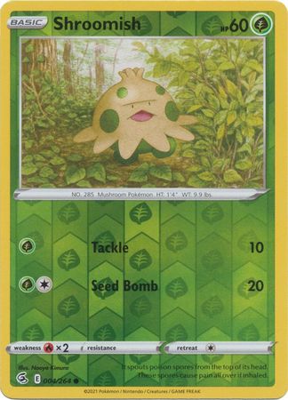 Amazon.com: Pokemon - Shroomish (6/111) - XY Furious Fists