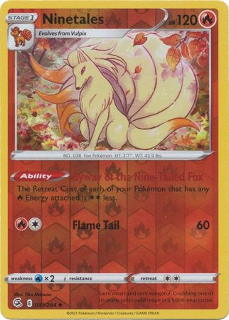 Buy Ninetales | Fusion Strike | Pokemon Card Australia Brickheads Collectables Buy Ninetales | Fusion Strike | Pokemon Card Australia Brickheads Collectables