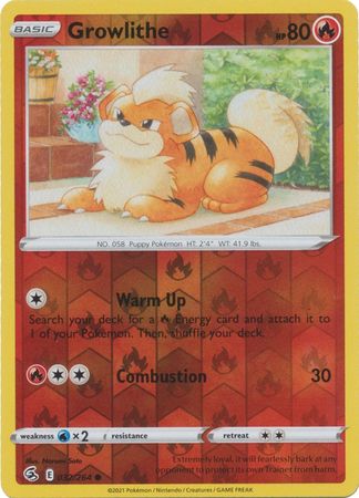 holographic growlithe card Buy Growlithe | Fusion Strike