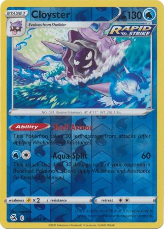 Buy Cloyster Rare | Fusion Strike