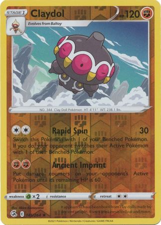pokemon claydol card Buy Claydol Rare | Fusion Strike