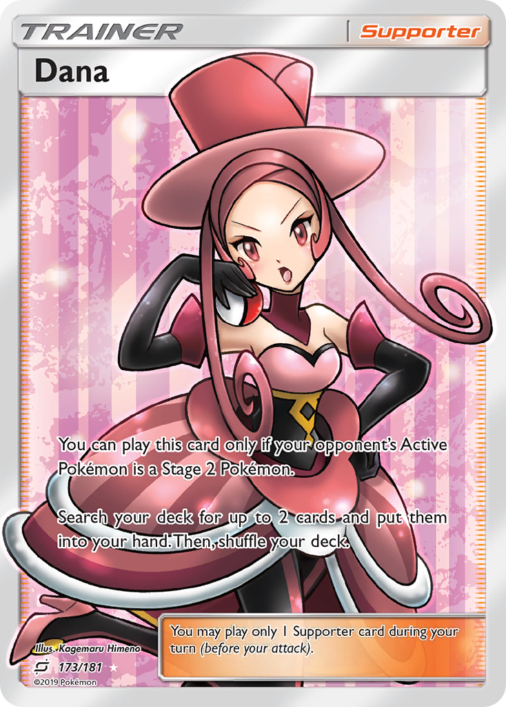 Dana 173/181 Rare Ultra | Team Up | Pokemon Card