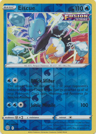 Eiscue 44/172 Reverse Holo | Brilliant Stars | Pokemon Card