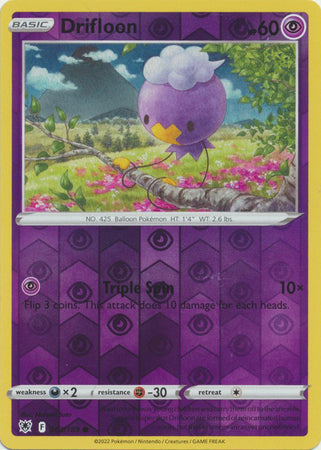 Drifloon 63/189 Reverse Holo | Astral Radiance | Pokemon Card