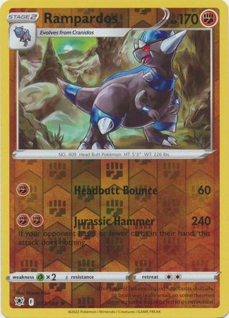 Rampardos 77/189 Reverse Holo | Astral Radiance | Pokemon Card