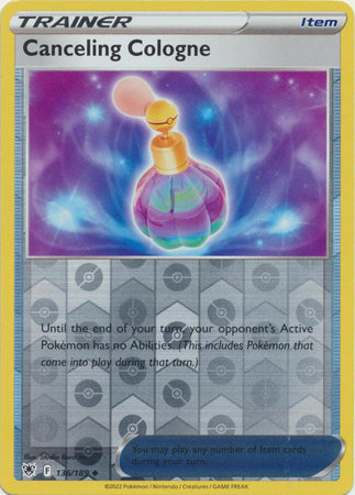 Canceling Cologne 136/189 Reverse Holo | Astral Radiance | Pokemon Card