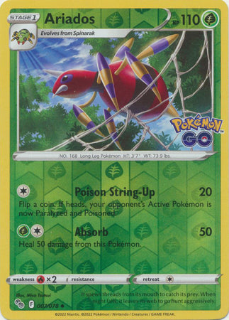 ariados pokemon card value stage 1 Buy Ariados Uncommon | Pokémon GO