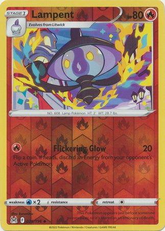 lampent pokemon card Buy Lampent Uncommon | Lost Origin