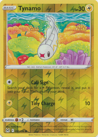 Tynamo 59/196 Reverse Holo | Lost Origin
