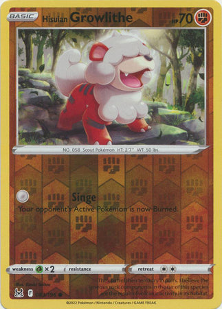 hisuian growlithe pokemon card Buy Hisuian Growlithe | Lost Origin