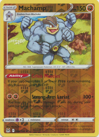 Buy Machamp Holo Rare | Lost Origin
