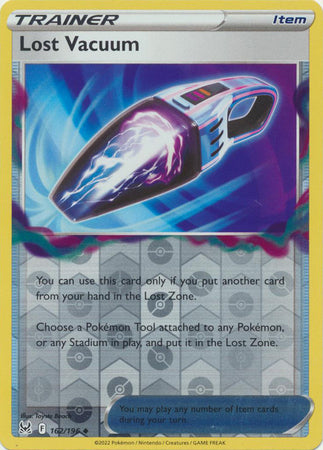 Lost Vacuum 162/196 Reverse Holo | Lost Origin | Pokemon Card