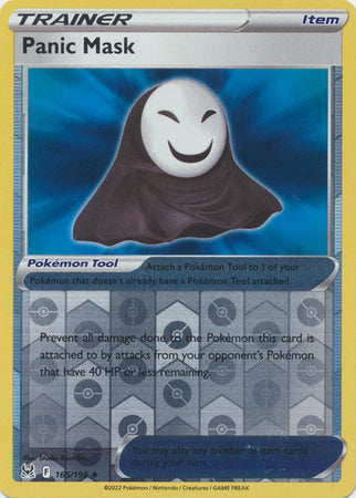 Panic Mask 165/196 Reverse Holo | Lost Origin | Pokemon Card