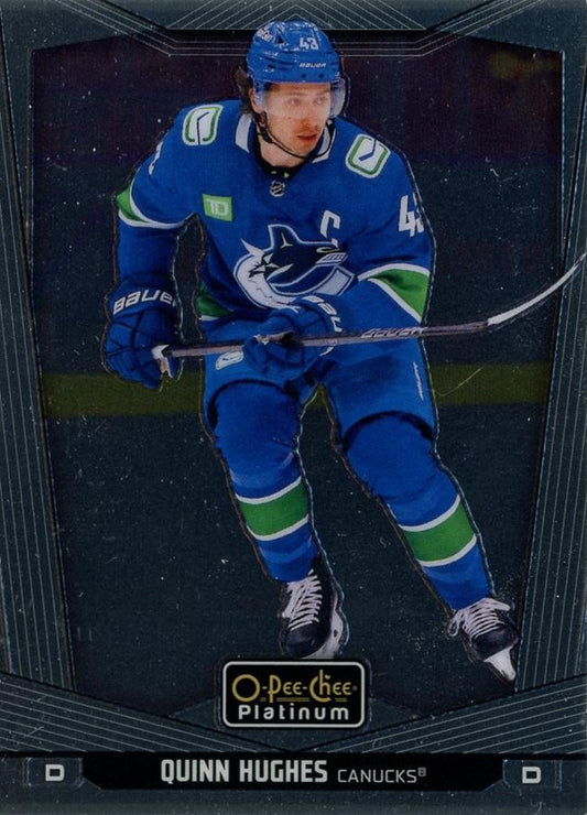 Quinn Hughes #175 Vancouver Canucks | 2024-25 O-Pee-Chee Platinum | NHL Trading Card