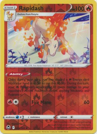 Buy Rapidash | Silver Tempest | Pokemon Card Australia Brickheads Collectables Buy Rapidash | Silver Tempest | Pokemon Card Australia Brickheads Collectables