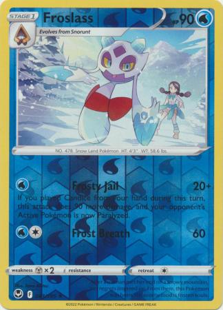 Froslass 43/195 Reverse Holo | Silver Tempest | Pokemon Card