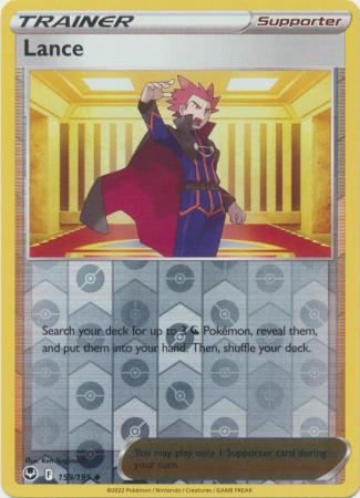 lance pokemon card price Lance (Full Art) NM 192/195 SWSH12: Silver Tempest Pokemon Card