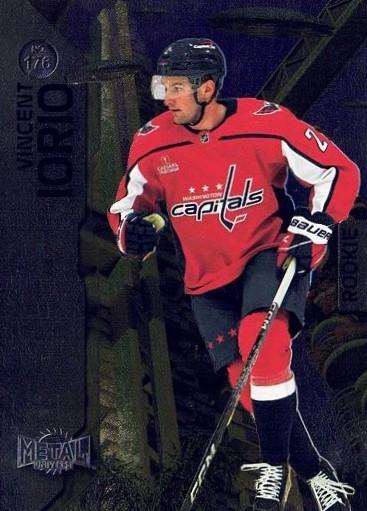 Vincent Iorio #176 Washington Capitals | 2023-24 SkyBox Metal Universe | NHL Trading Card