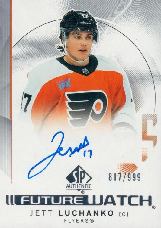 Jett Luchanko #176 Philadelphia Flyers | 2024-25 SP Authentic | NHL Trading Card