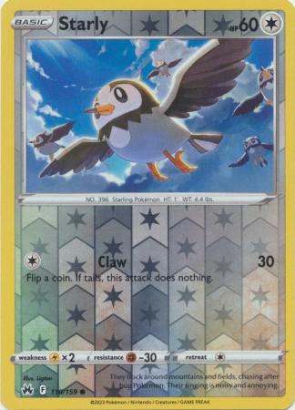 starly pokemon card price Buy Starly Common | Crown Zenith