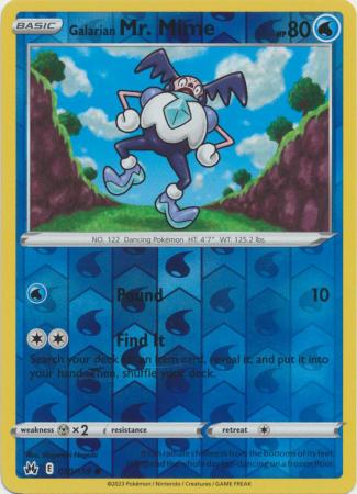 Buy Galarian Mr. Mime | Pokemon Card Australia Brickheads Collectables Buy Galarian Mr. Mime | Pokemon Card Australia Brickheads Collectables