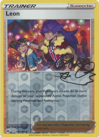 leon pokemon card full art Buy Leon Holo Rare | Crown Zenith