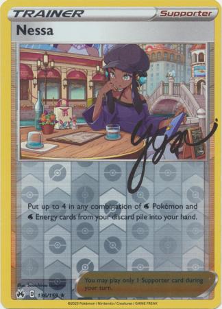 nessa pokemon card full art Buy Nessa Holo Rare | Crown Zenith