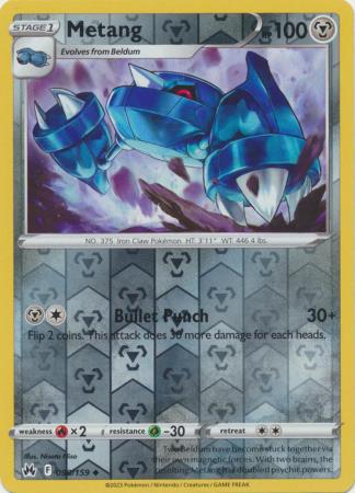 Buy Metang Uncommon | Crown Zenith | Pokemon Card Australia Brickheads Collectables Buy Metang Uncommon | Crown Zenith | Pokemon Card Australia Brickheads Collectables